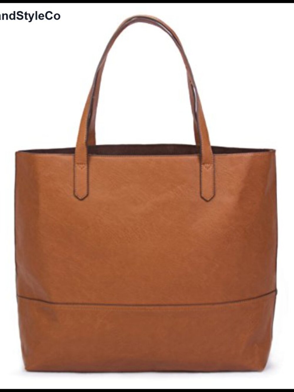 Extra Large Slouchy Vegan Leather Tote Shoulder Bag Work Travel
